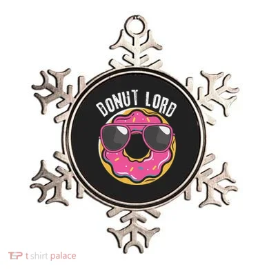 Donut Lord Funny Doughnut Lover Ornament