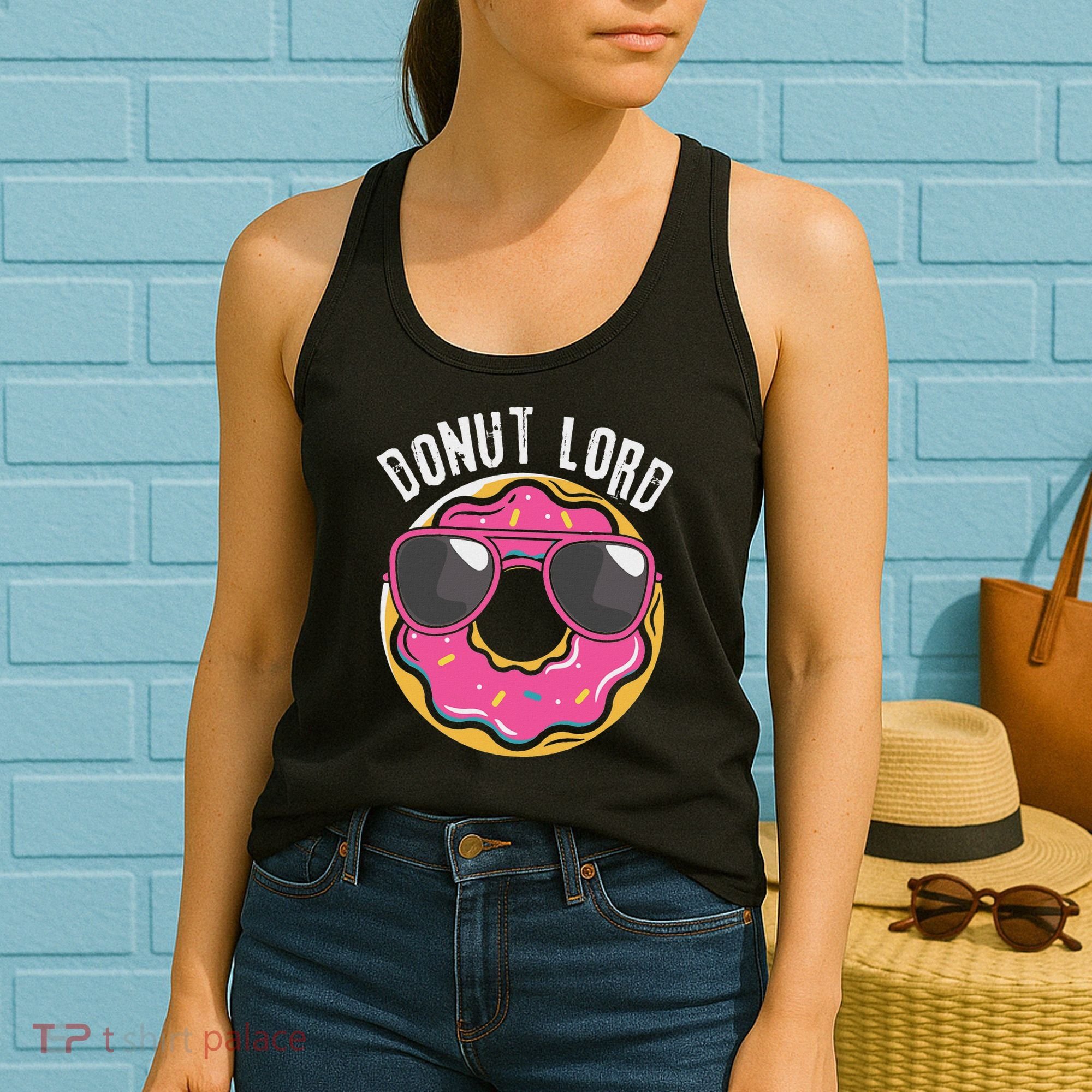 Donut Lord Funny Doughnut Lover Women's Tank Top