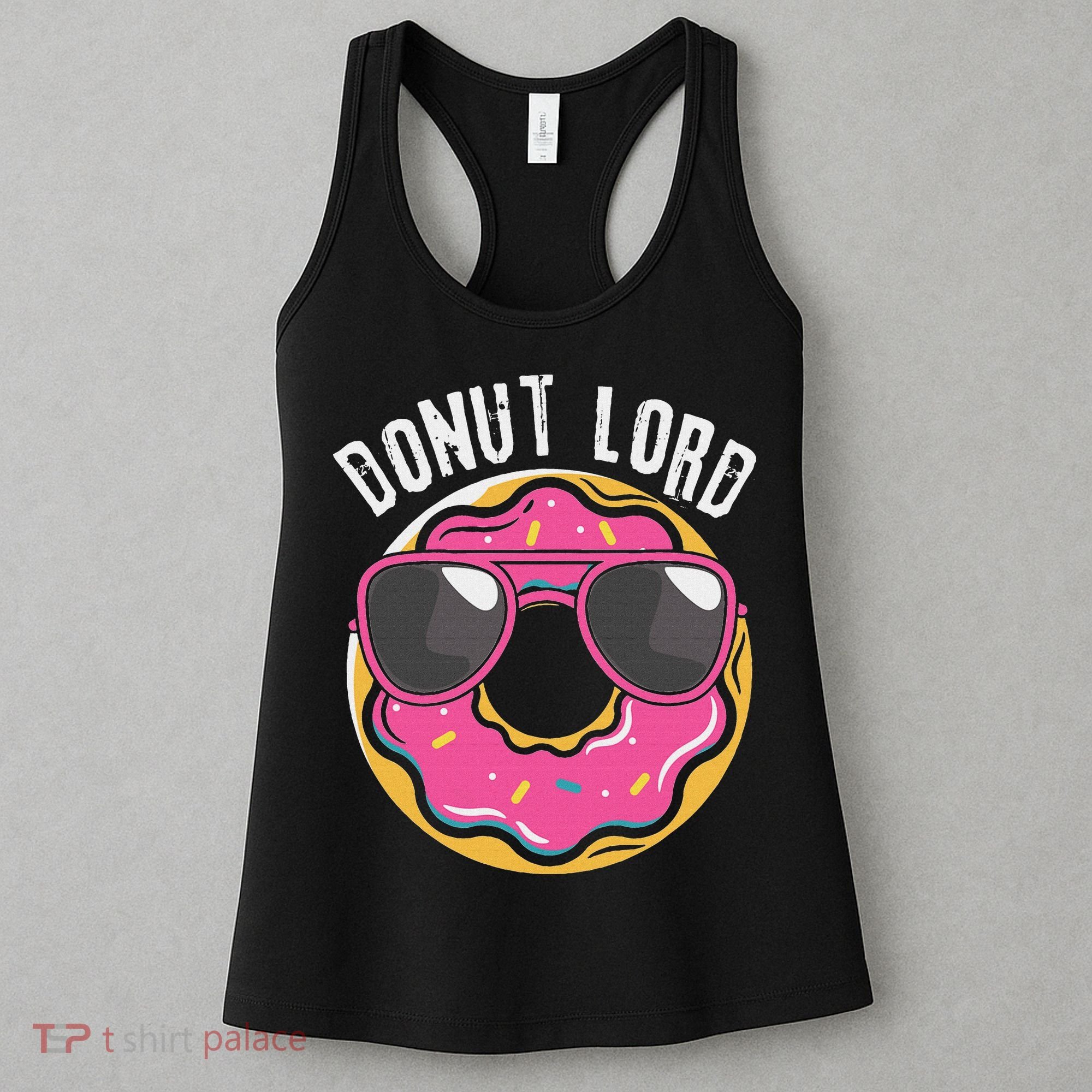 Donut Lord Funny Doughnut Lover Women's Tank Top