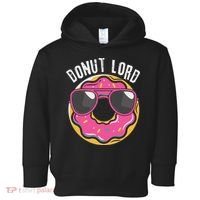 Donut Lord Funny Doughnut Lover Toddler Hoodie thumb 0