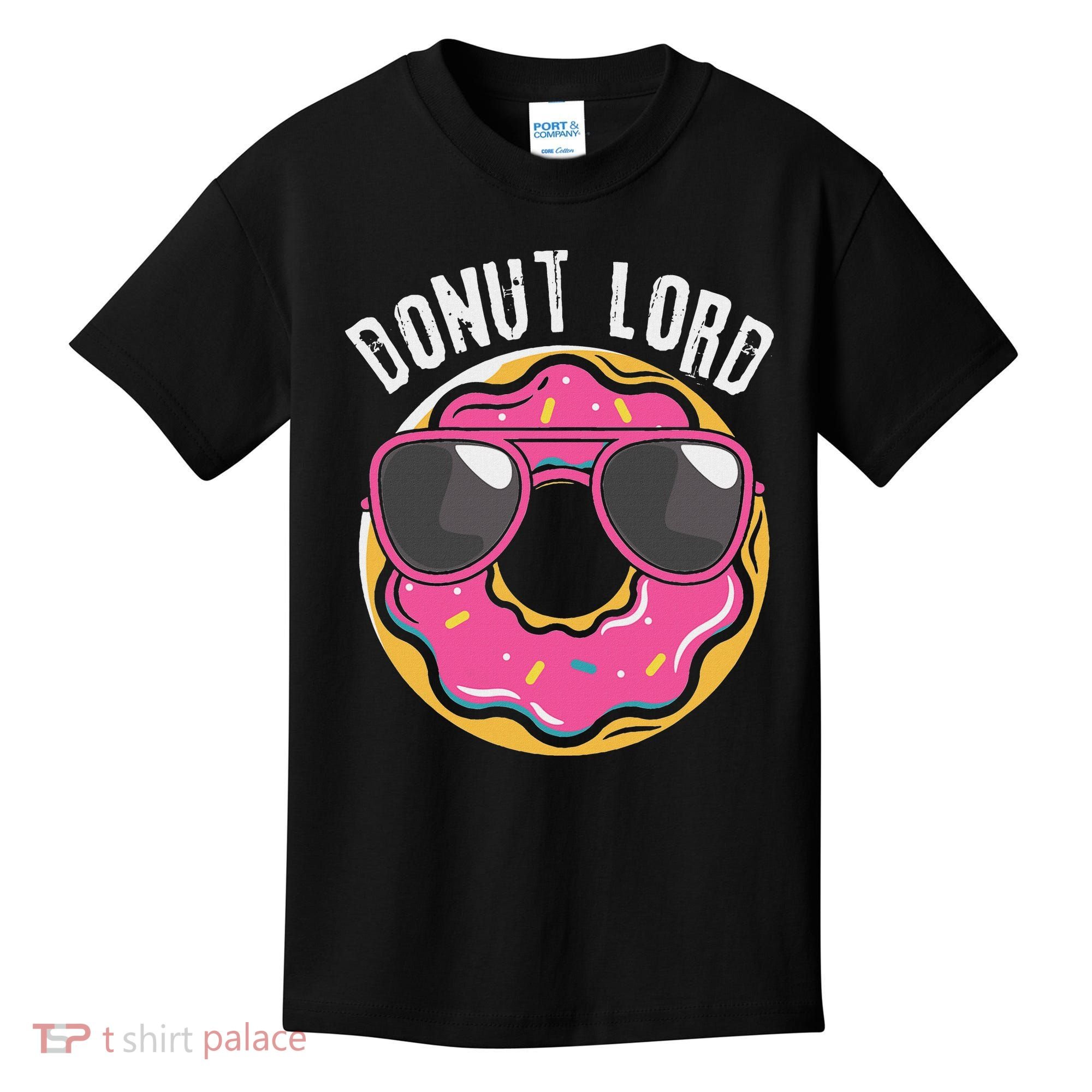 Donut Lord Funny Doughnut Lover Kids T-Shirt