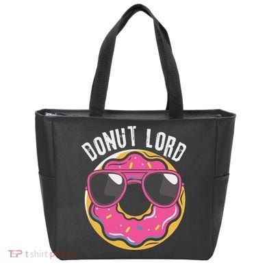 Donut Lord Funny Doughnut Lover Tote Bag