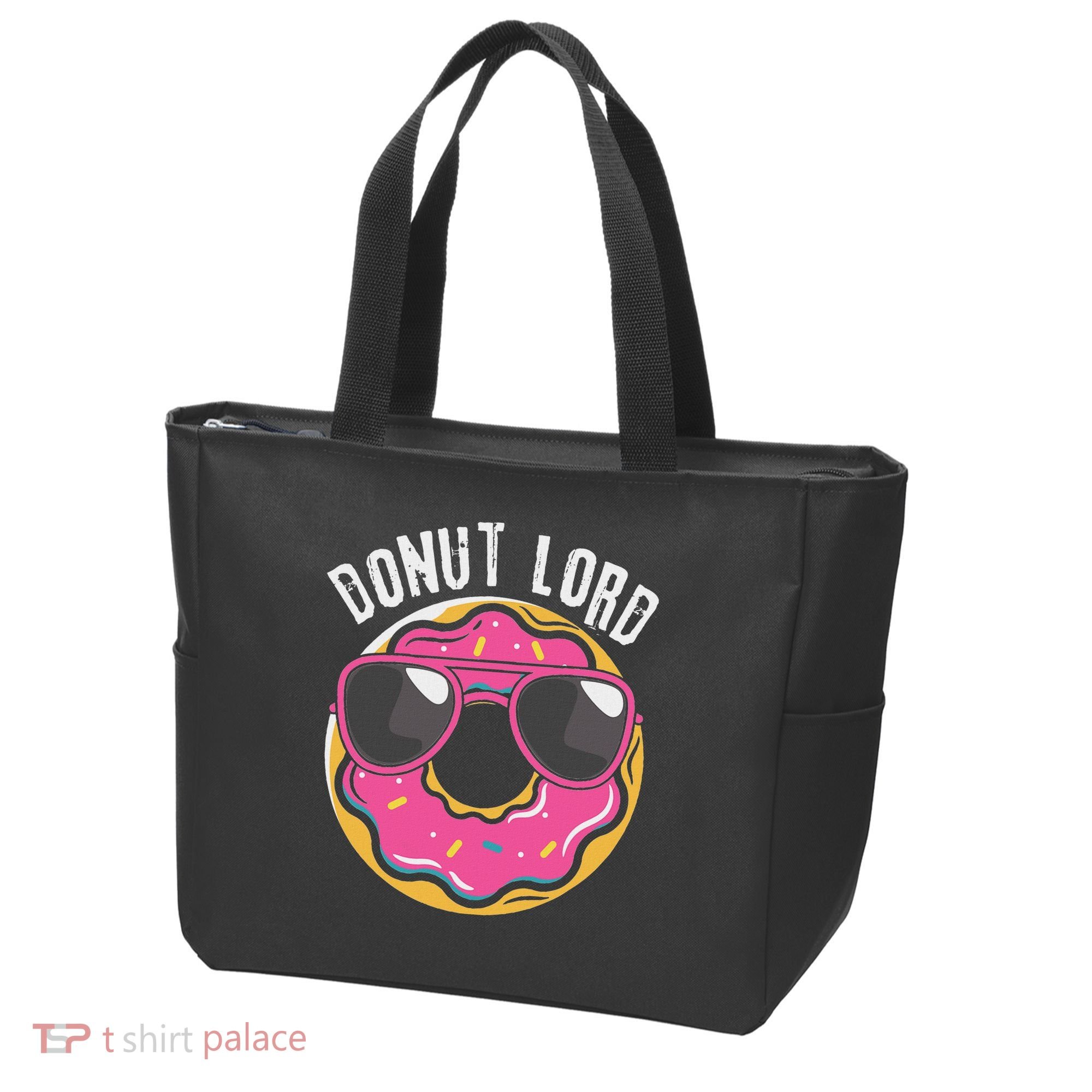 Donut Lord Funny Doughnut Lover Tote Bag