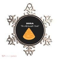 Dosa Lover Funny Indian Quotes Indian Food Ornament thumb 0