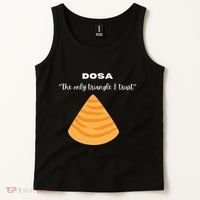 Dosa Lover Funny Indian Quotes Indian Food Tank Top thumb 2