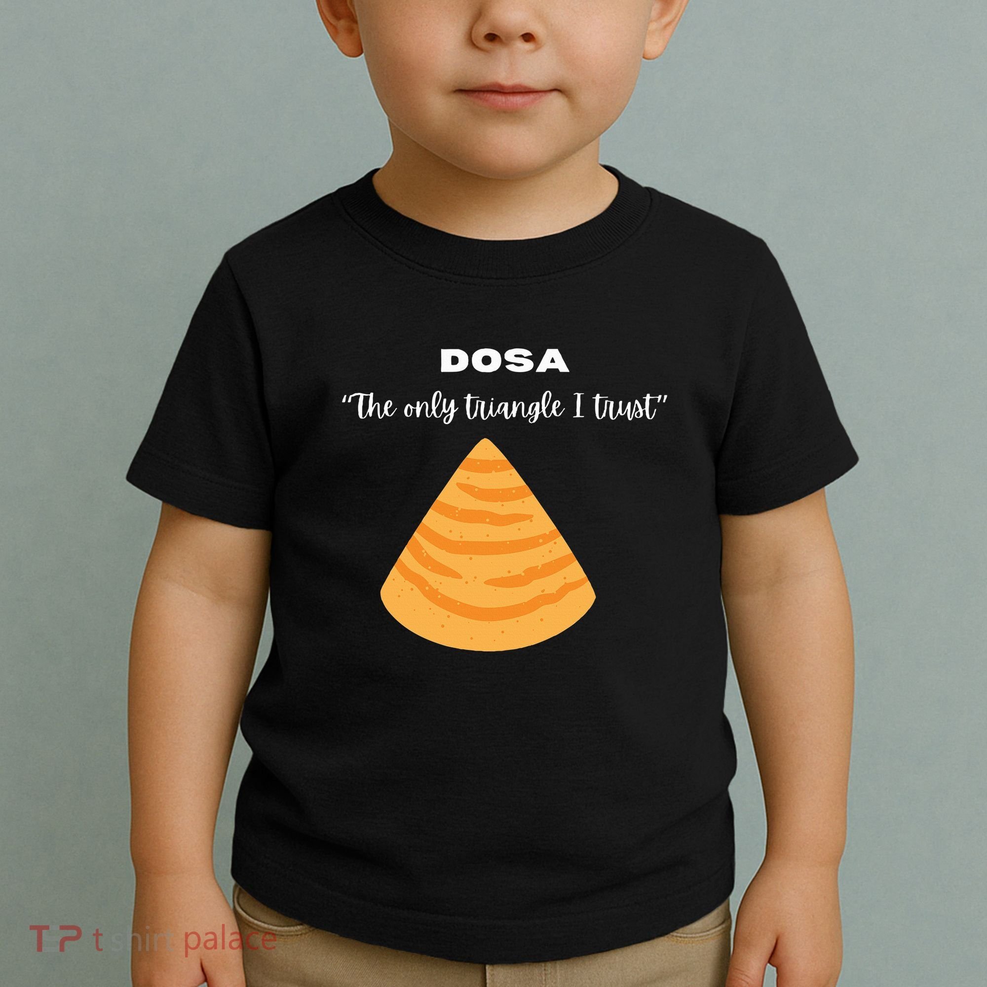 Dosa Lover Funny Indian Quotes Indian Food Toddler T-Shirt