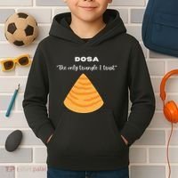 Dosa Lover Funny Indian Quotes Indian Food Kids Hoodie thumb 2