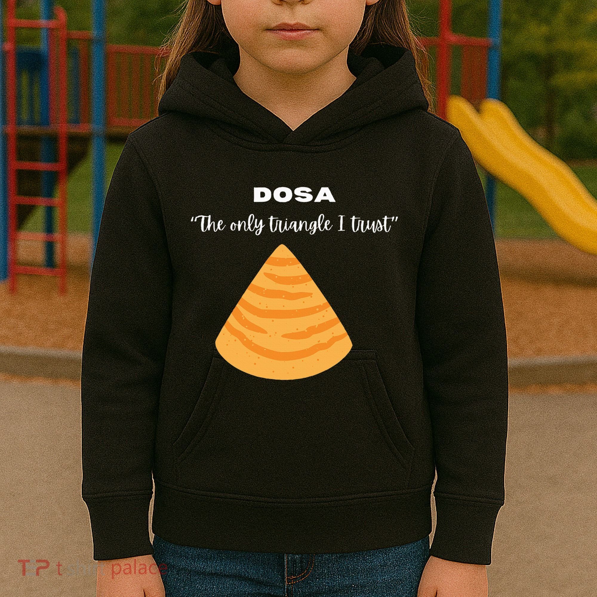 Dosa Lover Funny Indian Quotes Indian Food Kids Hoodie