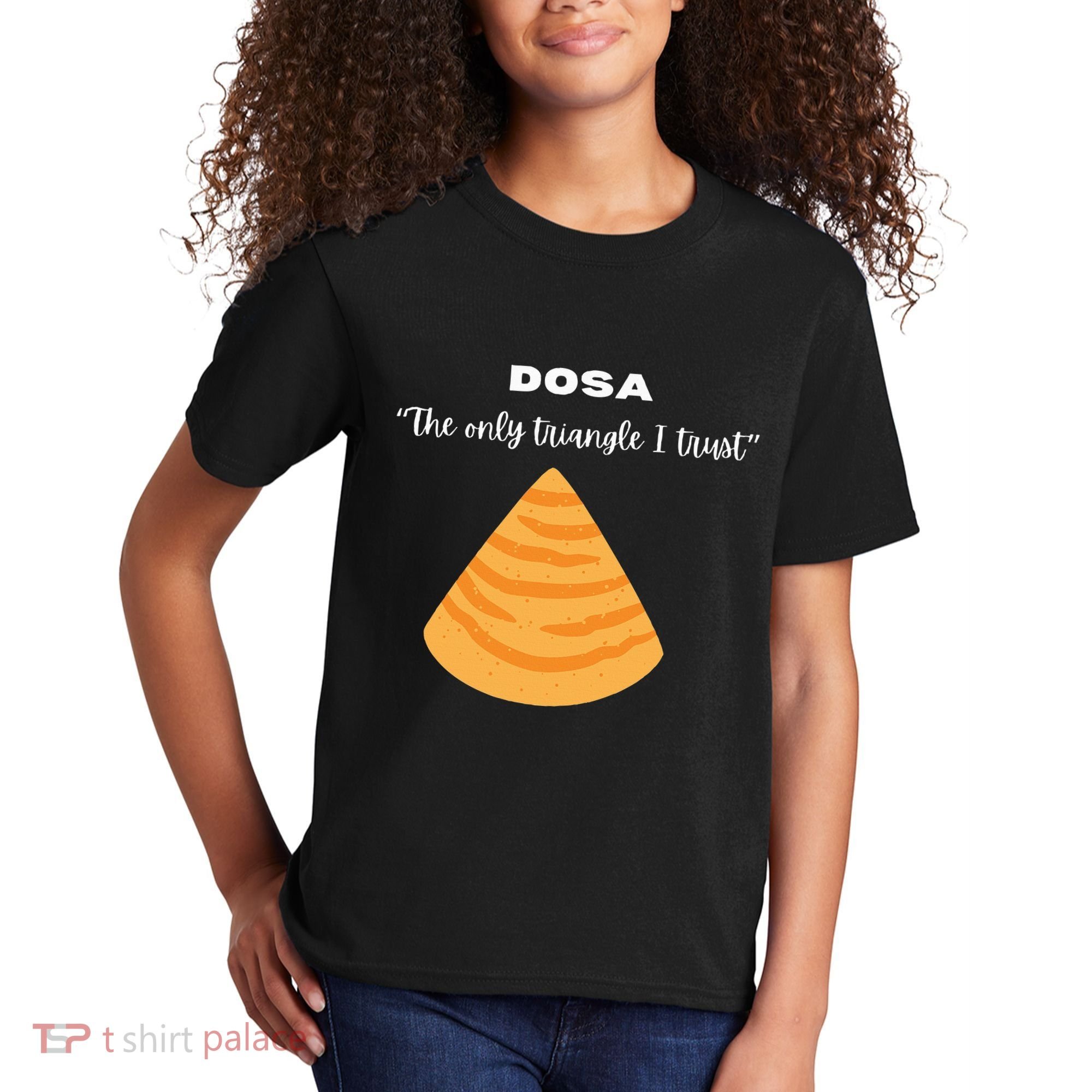 Dosa Lover Funny Indian Quotes Indian Food Kids T-Shirt