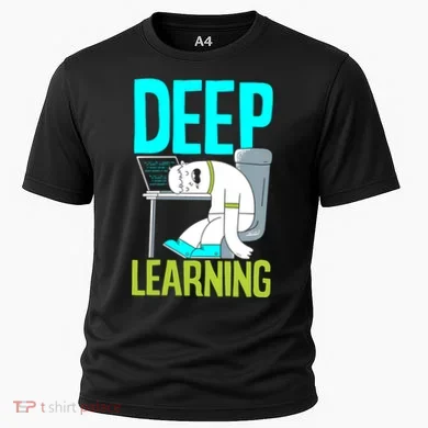 Deep Learning Funny Artificial Intelligence Machine Learning Gift Cooling Performance Crew T-Shirt