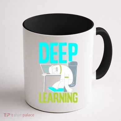 Deep Learning Funny Artificial Intelligence Machine Learning Gift Coffee Mug back