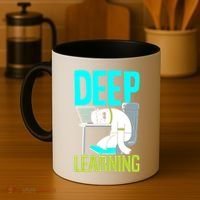 Deep Learning Funny Artificial Intelligence Machine Learning Gift Coffee Mug thumb 4