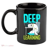 Deep Learning Funny Artificial Intelligence Machine Learning Gift 11oz C Handle Ceramic Mug thumb 2