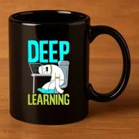 Deep Learning Funny Artificial Intelligence Machine Learning Gift 11oz C Handle Ceramic Mug thumb 3