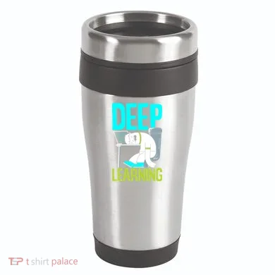 Deep Learning Funny Artificial Intelligence Machine Learning Gift 16oz Travel Tumbler