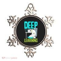 Deep Learning Funny Artificial Intelligence Machine Learning Gift Ornament thumb 0