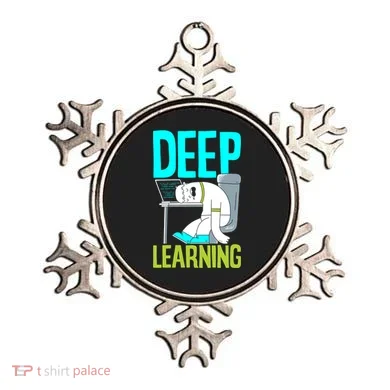 Deep Learning Funny Artificial Intelligence Machine Learning Gift Ornament