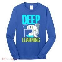 Deep Learning Funny Artificial Intelligence Machine Learning Gift Long Sleeve Shirt thumb 0
