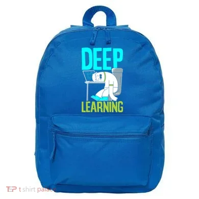 Deep Learning Funny Artificial Intelligence Machine Learning Gift 16 in Basic Backpack
