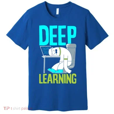 Deep Learning Funny Artificial Intelligence Machine Learning Gift Premium T-Shirt