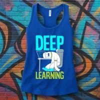 Deep Learning Funny Artificial Intelligence Machine Learning Gift Women's Tank Top thumb 3