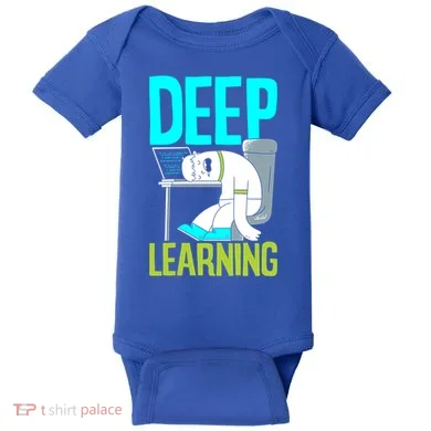 Deep Learning Funny Artificial Intelligence Machine Learning Gift Baby Bodysuit