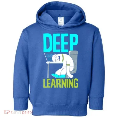 Deep Learning Funny Artificial Intelligence Machine Learning Gift Toddler Hoodie