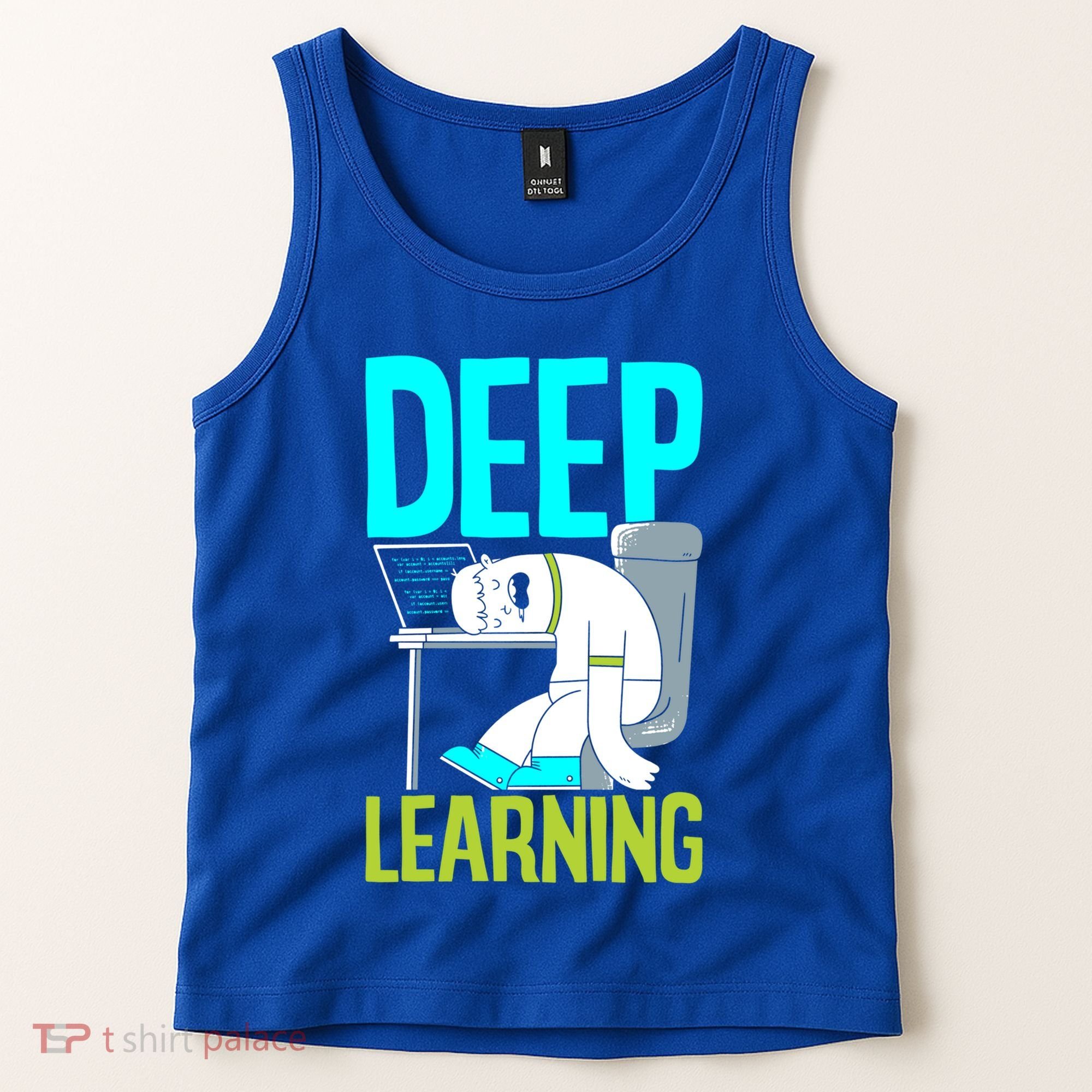 Deep Learning Funny Artificial Intelligence Machine Learning Gift Tank Top