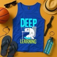 Deep Learning Funny Artificial Intelligence Machine Learning Gift Tank Top thumb 4