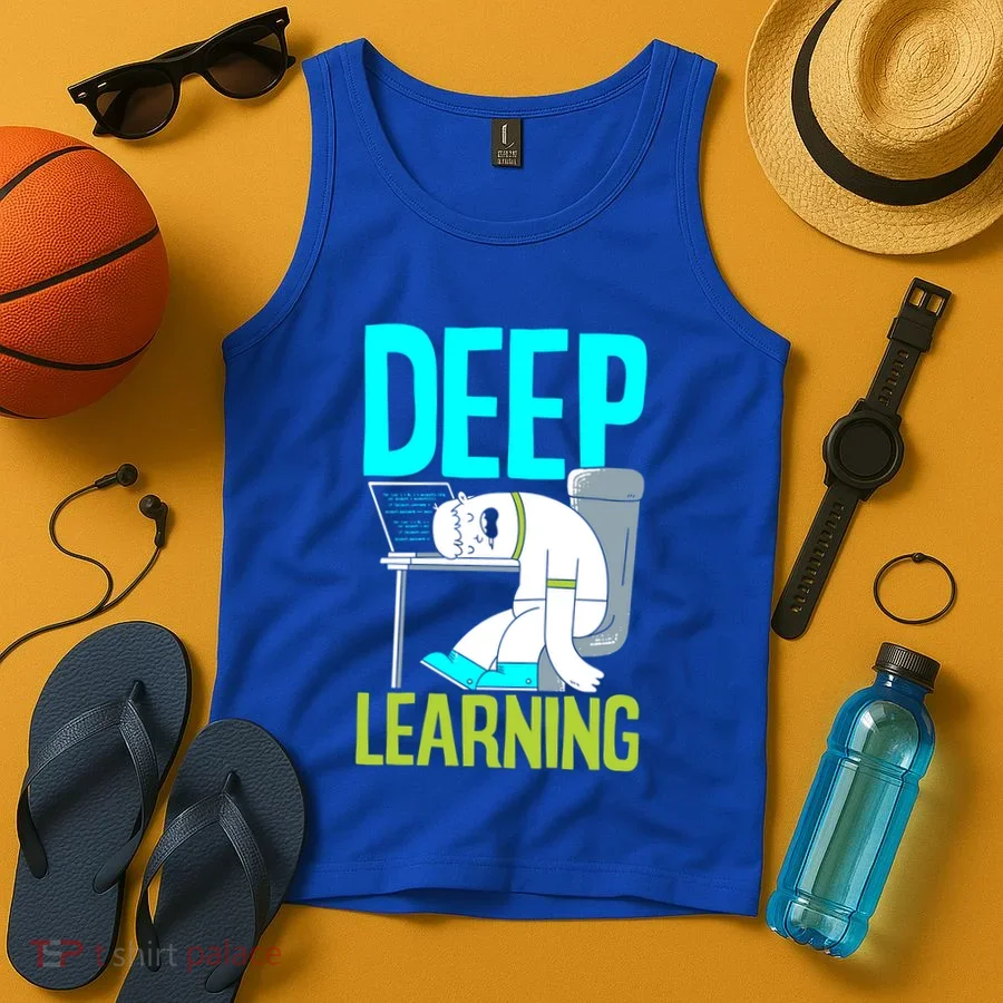 Deep Learning Funny Artificial Intelligence Machine Learning Gift Tank Top