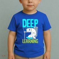 Deep Learning Funny Artificial Intelligence Machine Learning Gift Toddler T-Shirt thumb 2