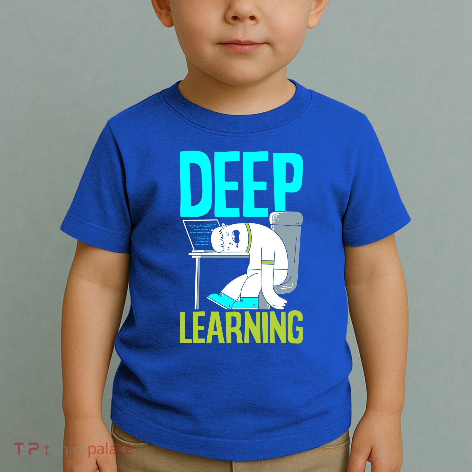 Deep Learning Funny Artificial Intelligence Machine Learning Gift Toddler T-Shirt