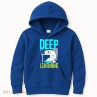 Deep Learning Funny Artificial Intelligence Machine Learning Gift Kids Hoodie thumb 0