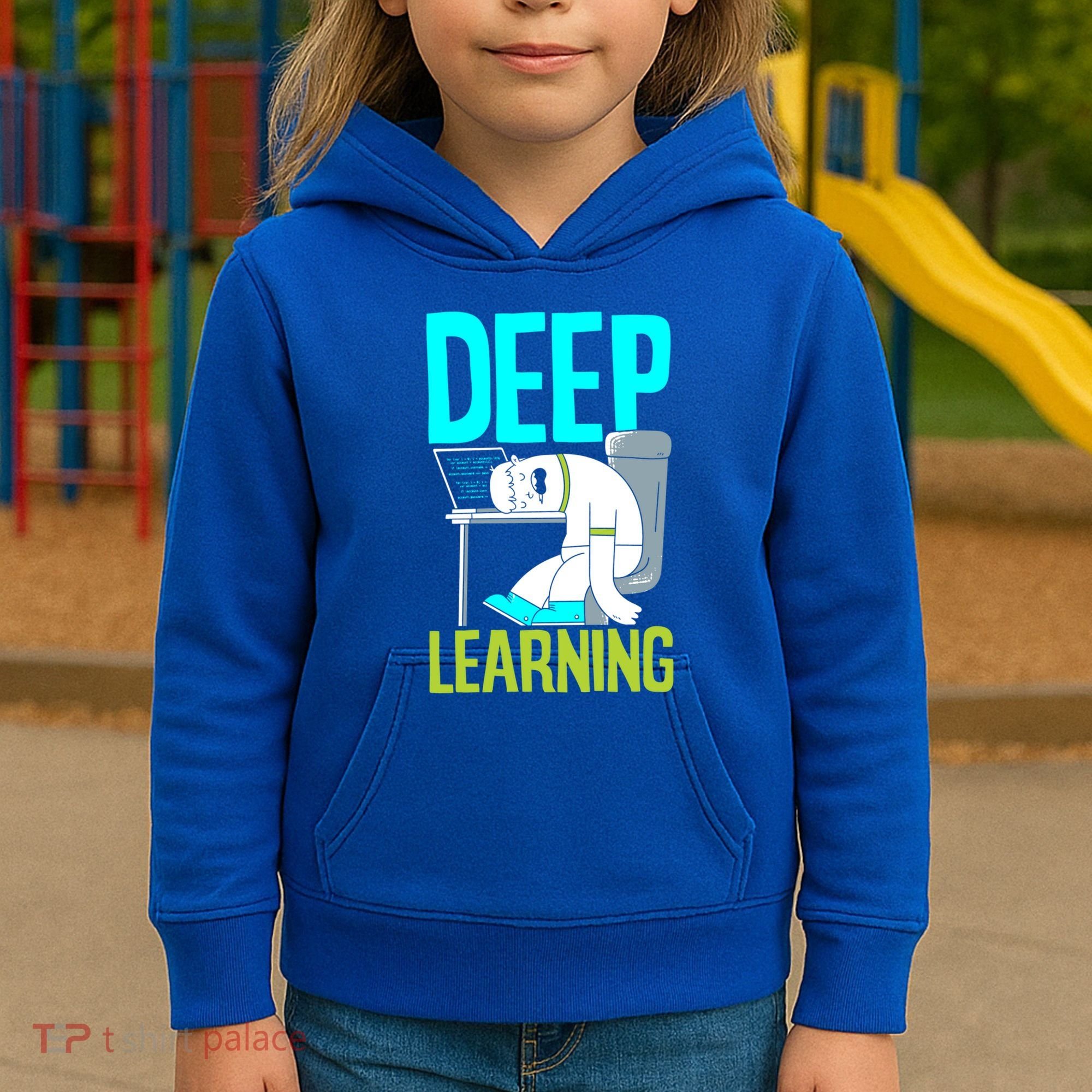 Deep Learning Funny Artificial Intelligence Machine Learning Gift Kids Hoodie