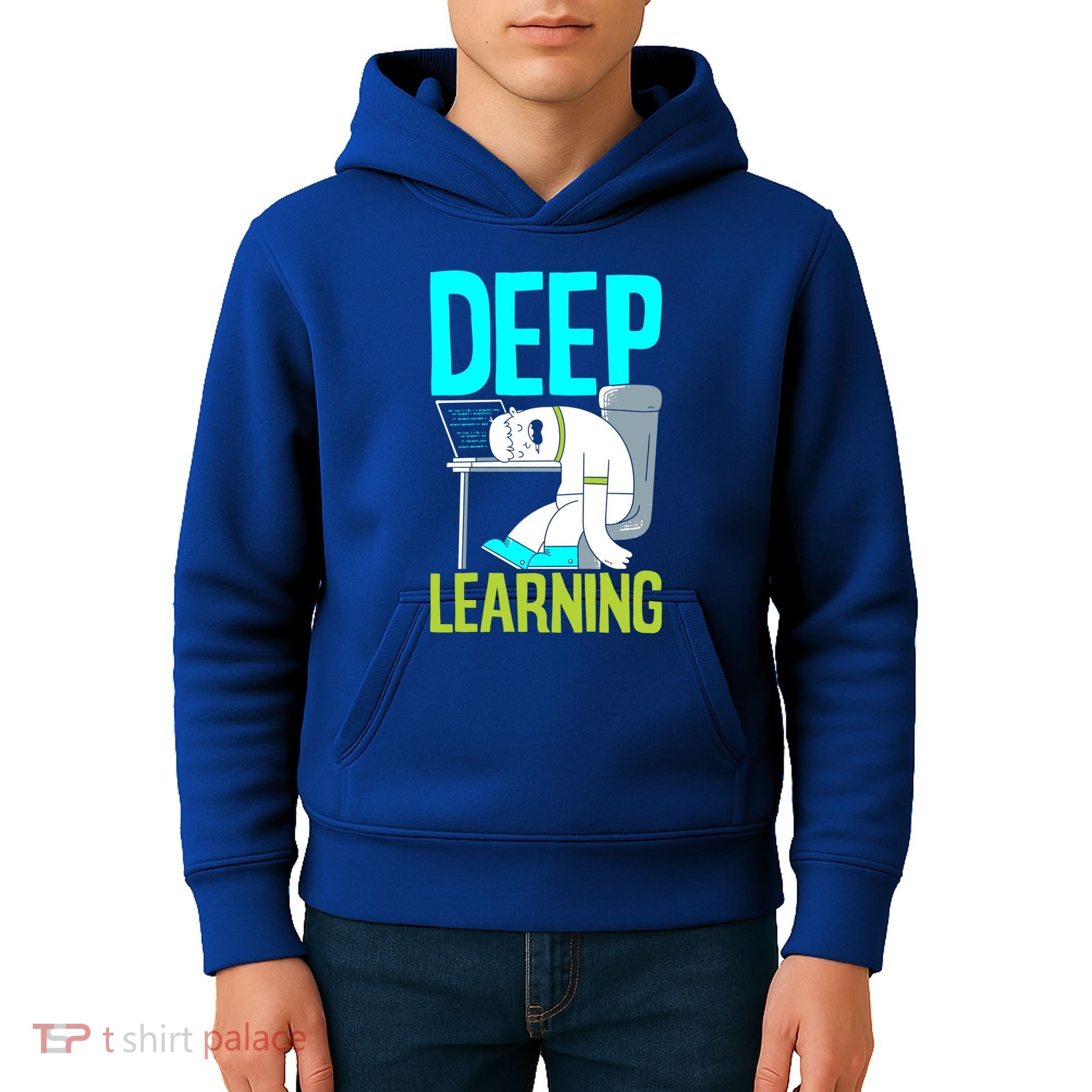 Deep Learning Funny Artificial Intelligence Machine Learning Gift Kids Hoodie