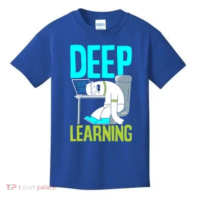 Deep Learning Funny Artificial Intelligence Machine Learning Gift Kids T-Shirt