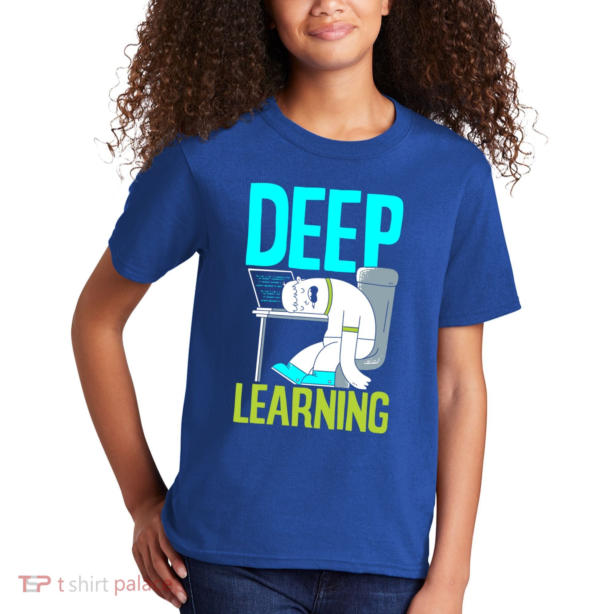 Deep Learning Funny Artificial Intelligence Machine Learning Gift Kids T-Shirt