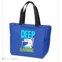 Deep Learning Funny Artificial Intelligence Machine Learning Gift Tote Bag thumb 3