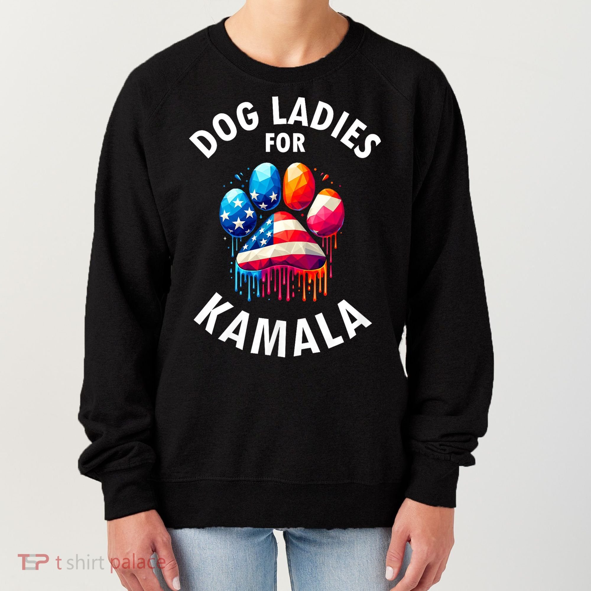 Dog Ladies For Kamala Childless Dog Ladies Women's Sweatshirt
