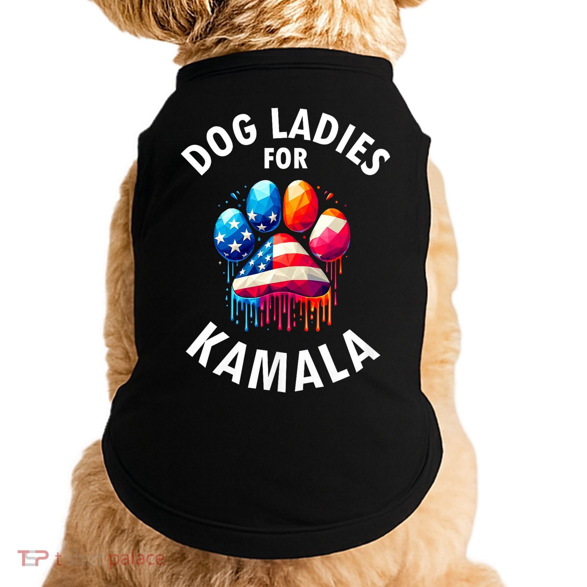 Dog Ladies For Kamala Childless Dog Ladies Doggie Tank