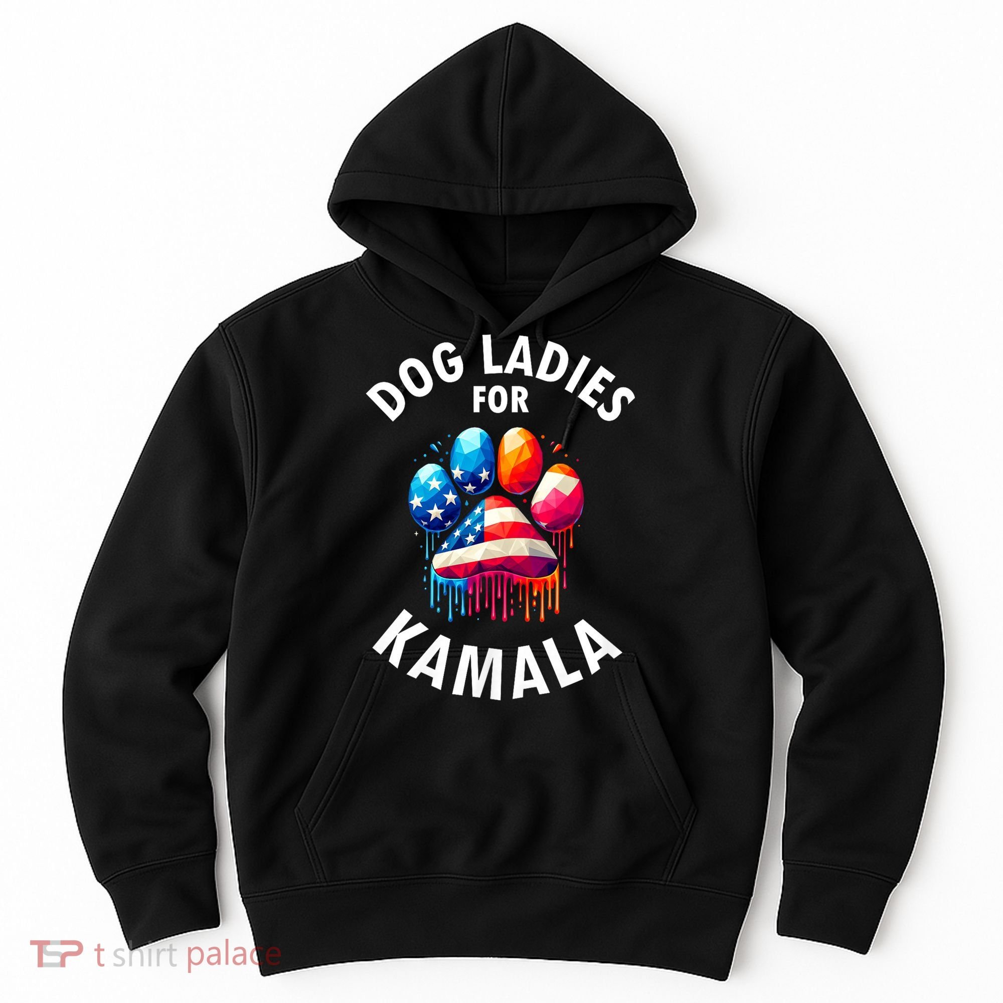 Dog Ladies For Kamala Childless Dog Ladies Hoodie