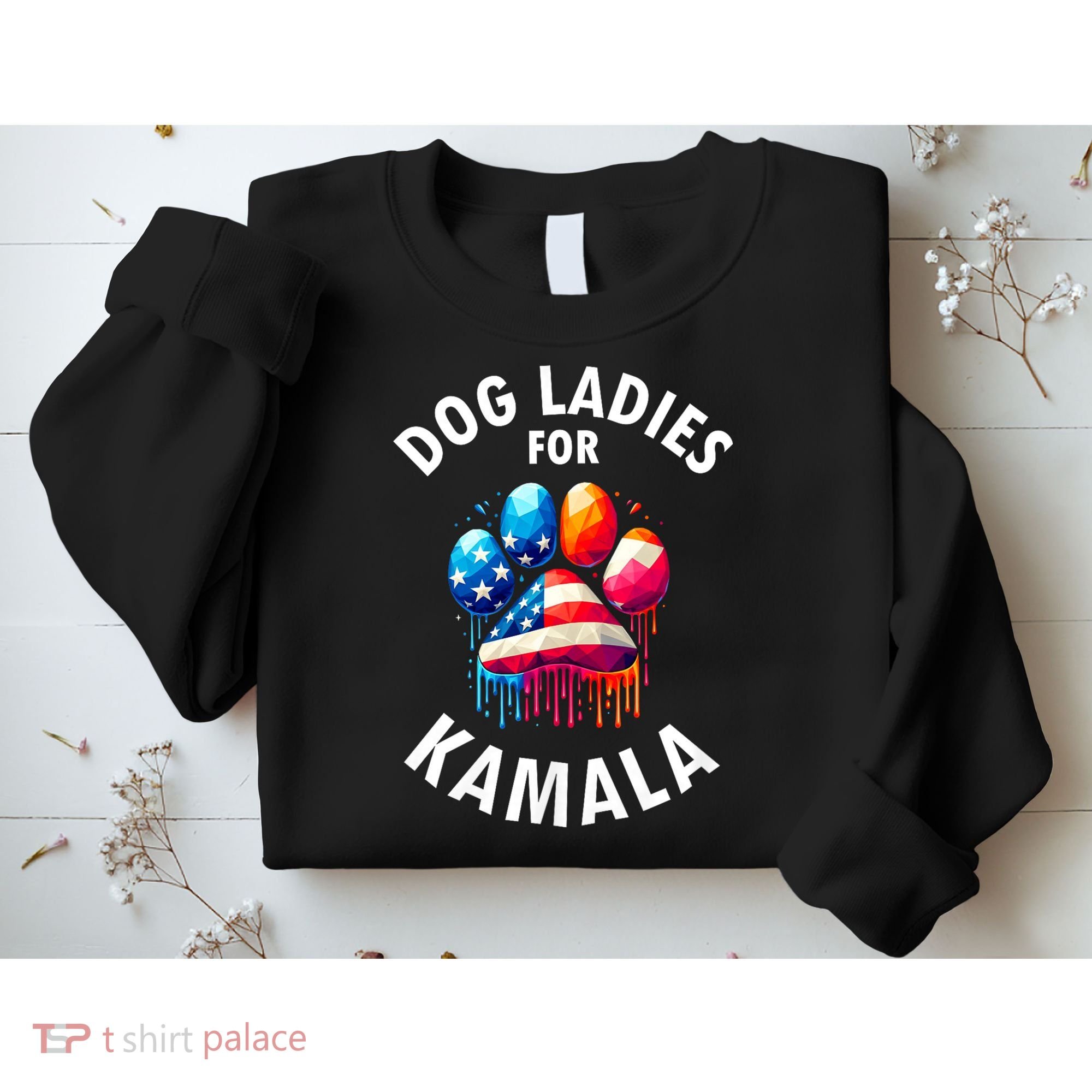 Dog Ladies For Kamala Childless Dog Ladies Sweatshirt