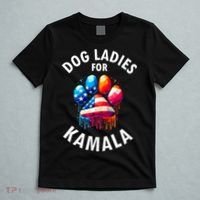 Dog Ladies For Kamala Childless Dog Ladies T-Shirt thumb 5