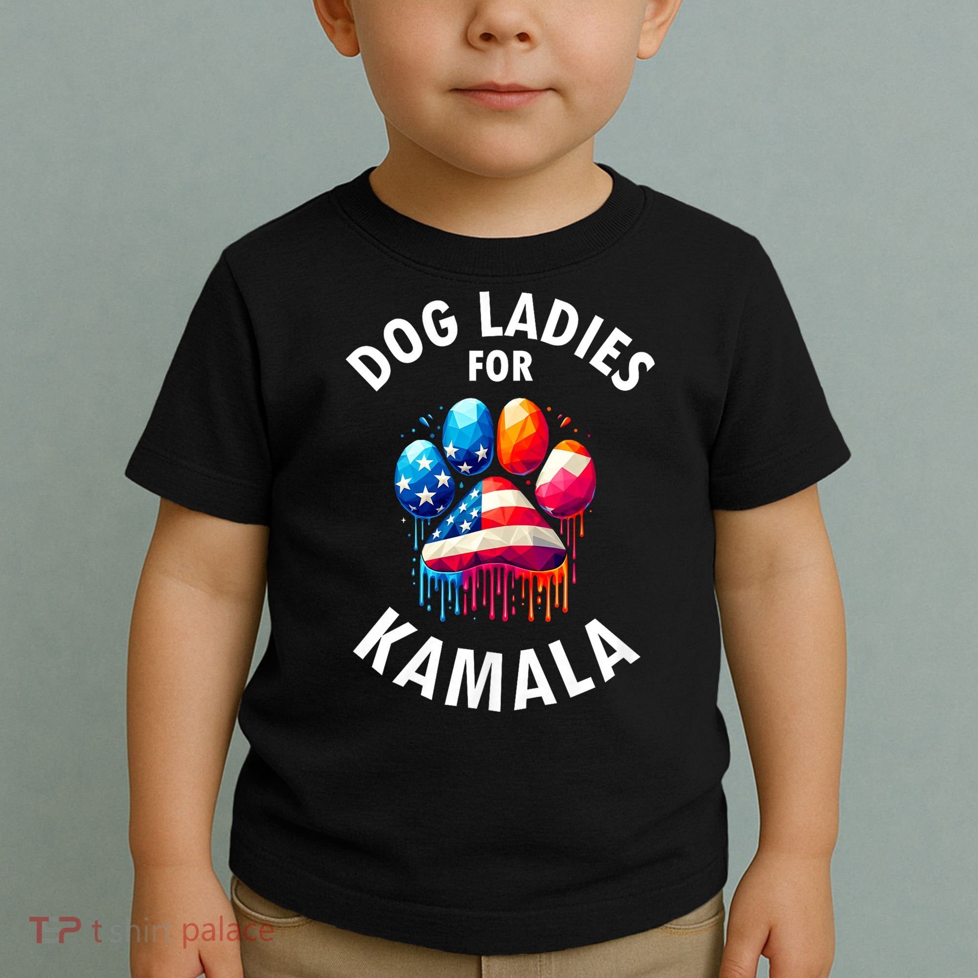 Dog Ladies For Kamala Childless Dog Ladies Toddler T-Shirt