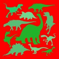 Dinosaur Lover Gift Santa Hat thumb 1