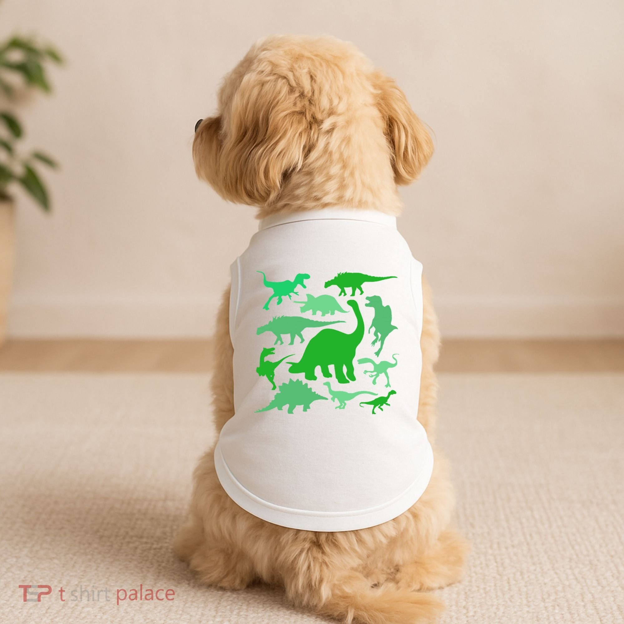 Dinosaur Lover Gift Doggie Tank