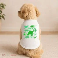 Dinosaur Lover Gift Doggie Tank thumb 2