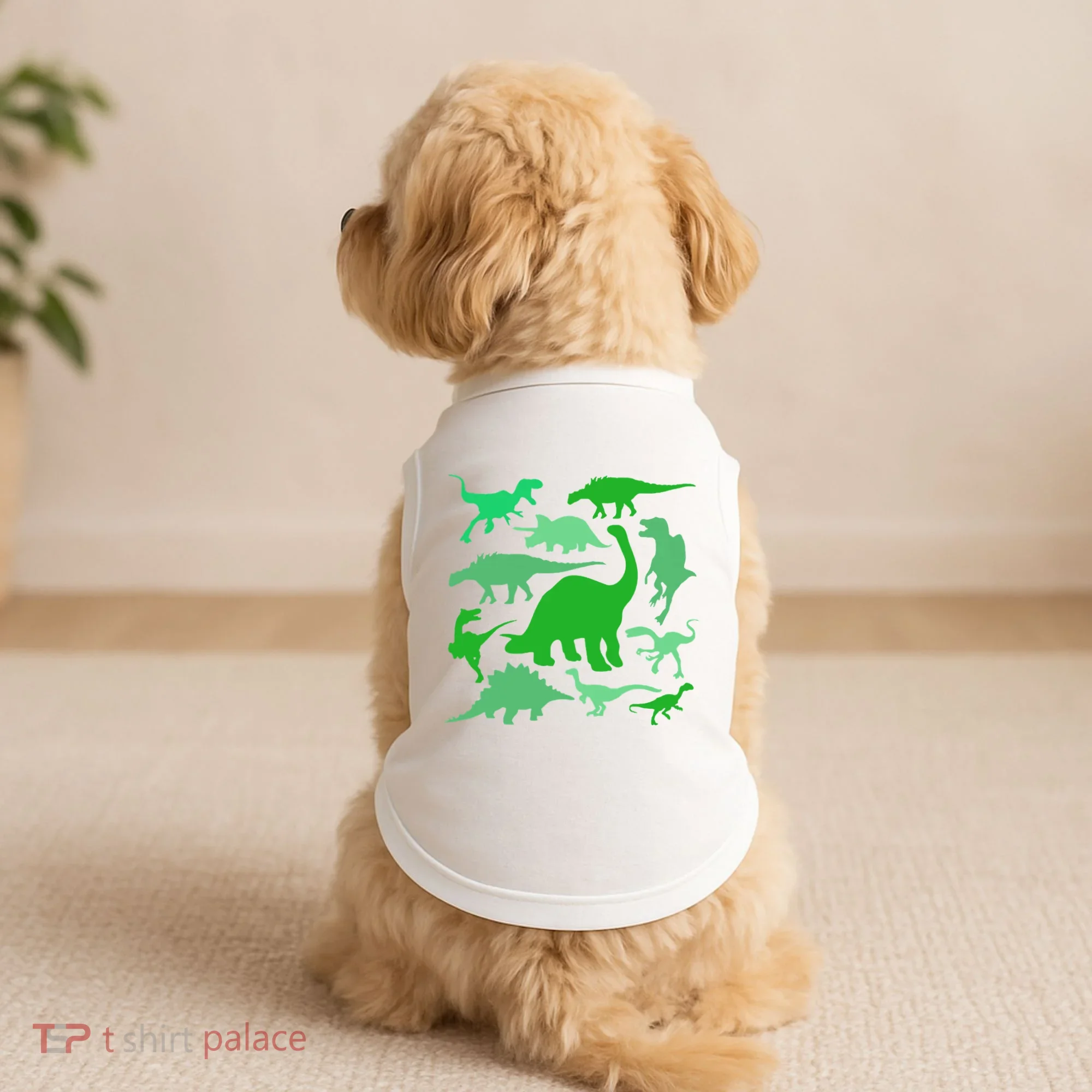 Dinosaur Lover Gift Doggie Tank