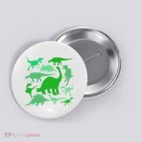Dinosaur Lover Gift Button thumb 0