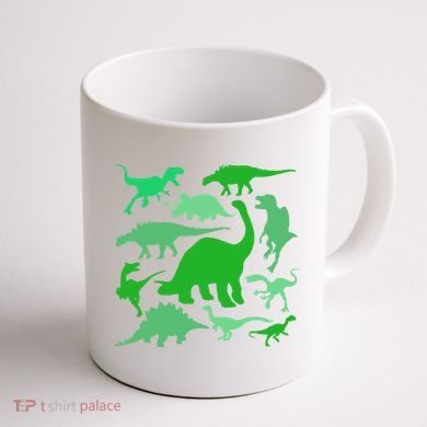 Dinosaur Lover Gift Coffee Mug back